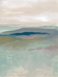 Paisagem lacustre em tons suaves