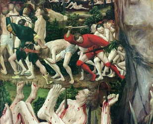 O martírio dos dez mil detalhes do painel de 197672