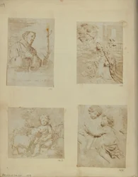 São Francisco. De uma gravura supostamente única de Murillo