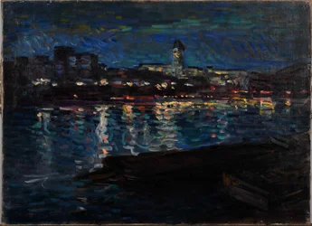 O Sena à noite, c. 1905.