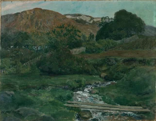 Noite brilhante em Jolster, c.1907