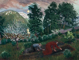 Noite de Primavera no jardim, c. 1908