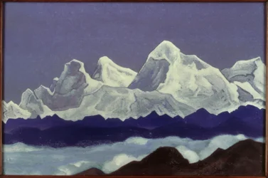 Monte Everest - Pintura por NKRoerich