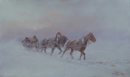 Tempestade de neve, 1901