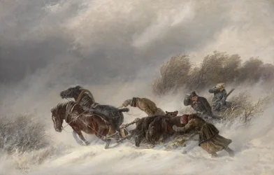 Retornando de uma caça ao urso, 1881