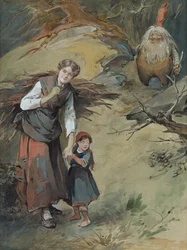 Menina e duende