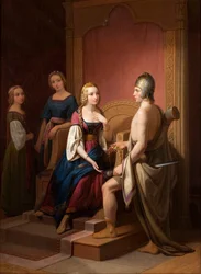 Heimdall devolve os Brisingamen à Freya, 1846