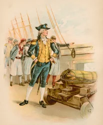 John Paul Jones, primeiro capitão da Marinha dos EUA