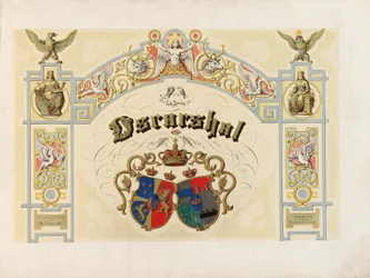 Página de título do Oscar, 1852