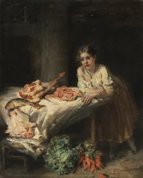 A cozinha burguesa, 1854.