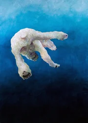 Ursus maritimus 1, 2010 (acrílico sobre linho)