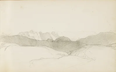 Desenho de um álbum intitulado "The Basque Country", 1862-63