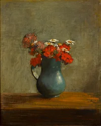 Flores em vaso