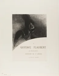 Frontispício de A Gustave Flaubert (Para Gustave Flaubert)