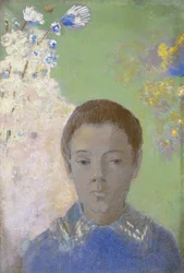 Retrato de Ari Redon, c.1898