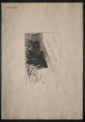 A Tentação de Santo Antônio Primeira Série: Capa, 1888.