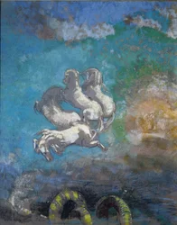 A carruagem de Apollo - Pastel