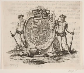 Vinheta para a carta de artigos de guerra naval de Frederik V