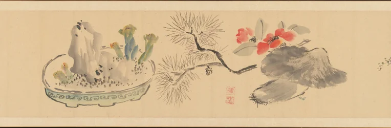 Carta que inclui flores, 1831.