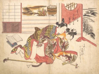 Cena do quarto, ca. 1739., c. 1739.