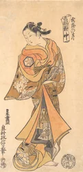 Lua na província de Musashi, ca. 1740., c. 1740.