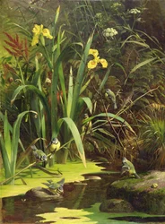 Hora do banho, 1884