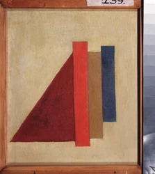 Composição. cerca de 1910 (óleo sobre tela)