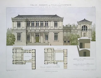 Villa Greco Romaine, gravada por Walter, placa 49 de 