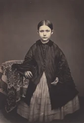 Retrato de uma rapariga,c. 1857 (foto)