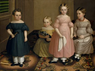 As Crianças Alling, c. 1839.