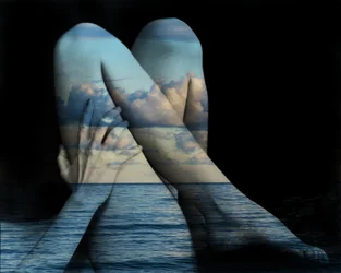 Legs sea, 2022 (técnica mista digital)