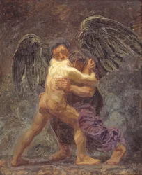Jacob lutando com o anjo