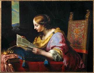 Santa Catarina Hipátia (pintura sobre tela)