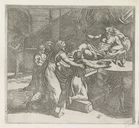 Isaac abençoa Jacob
Pinturas na Loggia de Rafael (título da série)