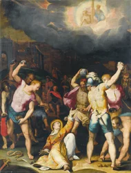 A lapidação de Santo Estêvão