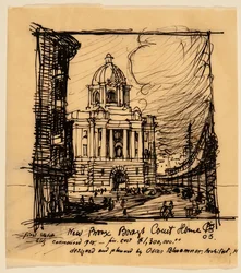 Tribunal do Condado de New Bronx, 1903.