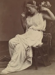 Flora contemplando a vaidade, 1860.