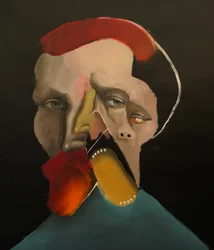 Another Vincent, 2022 (óleo e acrílico sobre tela)