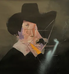 Recordar Rembrandt, 2019-2024 (óleo e acrílico sobre tela)