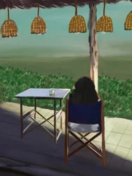 Vista tranquila ao ar livre