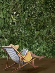 Ler no jardim
