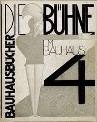 Design da capa O palco da Bauhaus O palco da Bauhaus, 1925.