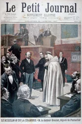Dr. Philippe Grenier, o primeiro deputado muçulmano na Assembleia Nacional francesa, 1897