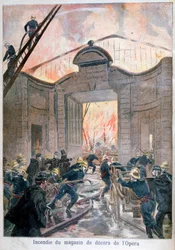 Fogo na Ópera, Paris, 1894