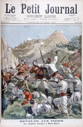 Revolta na fronteira noroeste, britânicos sitiados em Malakand, Índia, 1897