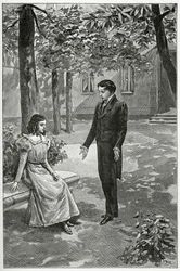 Victor Hugo declara o seu amor a Adèle Foucher, século XIX