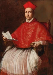 Retrato do Cardeal Francesco Barberini 1597-1679, ca 1624.