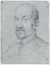 Retrato de um Eclesiástico (lápis sobre papel)