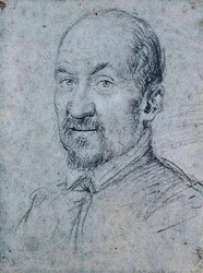 Retrato de um Eclesiástico (lápis sobre papel)