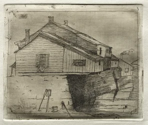 Casa sobre a água, 1878.